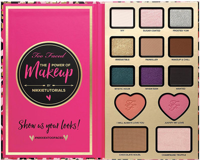 

Too Faced THE POWER OF MAKEUP BY NIKKIE TUTORIALS LIMITED EDITION(Pack of 13)