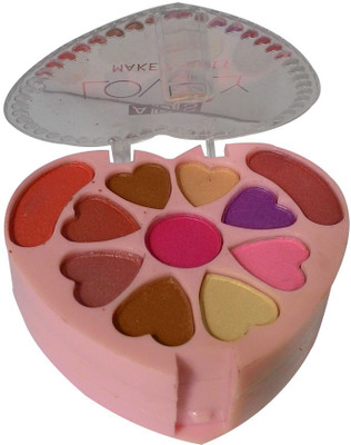 

ADS ADS-9Eyeshadow::2Blusher::2CompactPowder::4LipColor::1Puff::1Mirror::Makeupkit