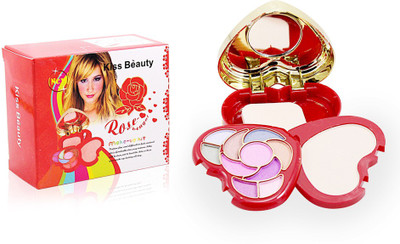 

Kiss Beauty Rose Bengal Make Up Kit Free Liner & Rubber Band-Amut(Pack of 7)
