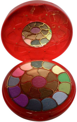 

ADS ADS-22Eyeshadow::2Blusher::3CompactPowder::4LipColor::1Puff::1Mirror::Makeupkit