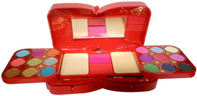 

ADS ADS-18Eyeshadow::2Blusher::2CompactPowder::6LipColor::1Puff::1Mirror::Makeupkit
