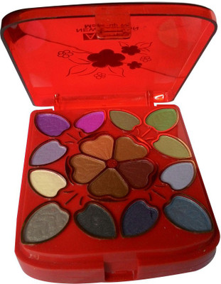 

ADS ADS-17Eyeshadow::2Blusher::2CompactPowder::4LipColor::1Puff::1Mirror::Makeupkit