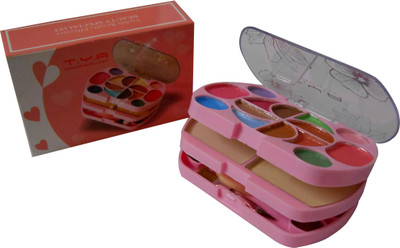 

TYA TYA Fashion Colour Make-up Kit With Free Mars Eye/Lipliner & Adbeni Accessories-OGMS(Pack of 7)