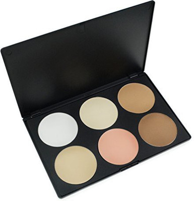 

Outop Cosmetics Professional 6 Colors Contour Face Power Foundation Makeup Palette