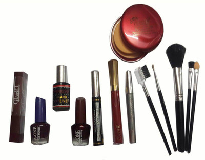 

Personi Nail Polish with Face Makeup kit(Pack of 9)