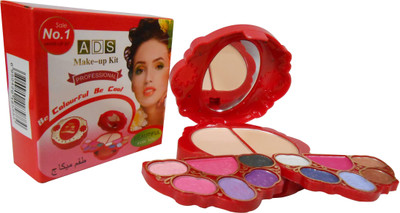 

ADS ADS Fashion Colour Make-up Kit With Free Mars Eye/Lipliner & Adbeni Accessories-AHAA(Pack of 3)