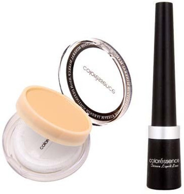 

Coloressence Supreme Eyeliner 9 Ml (Natural Black - Le1) And Compact Powder - 10 G (Ivory Beige - Cp-2)(Pack of 2)