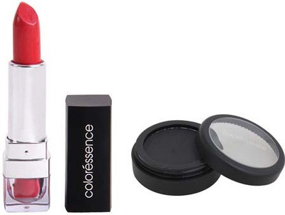 

Coloressence Mesmerising Lip Color 4 G (Poetry In Pink - 8) And Cake Eyeliner(Pack of 2)