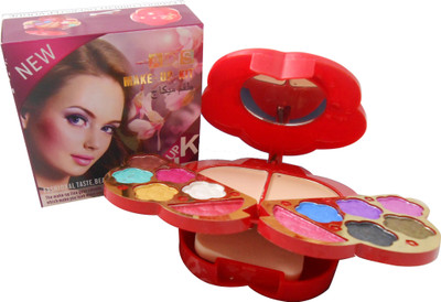 

ADS ADS Fashion Colour Make-up Kit With Free Mars Eye/Lipliner & Adbeni Accessories-AOGG(Pack of 3)