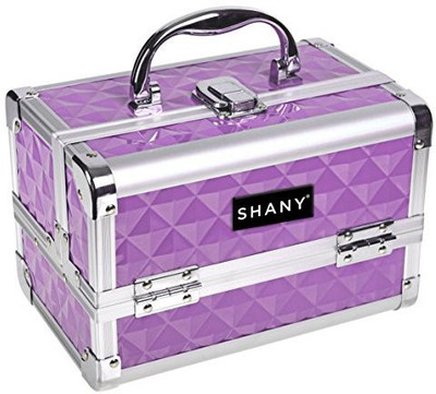 

Shany Cosmetics Purple Diamond Makeup Train Case