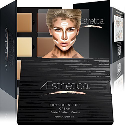 

Aesthetica Cosmetics Cream Contour And Highlighting Makeup Kit