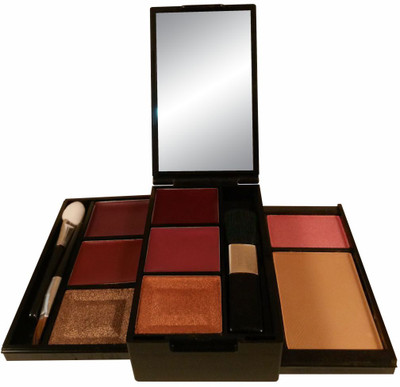 

Anna Andre Paris Make up kit 10006 (Lipstick, Lip gloss, Eye shadow, Blush, Compact)