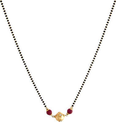 

Nisa Pearls Love For Ever Alloy Mangalsutra