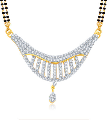 Meenaz Marvelous Cz Alloy Mangalsutra