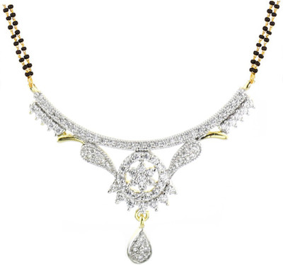 

You Bella American Diamond Alloy Mangalsutra