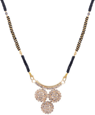 Weldecor Raindrop Love Forever Alloy Mangalsutra