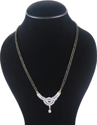 

You Bella American Diamond Alloy Mangalsutra