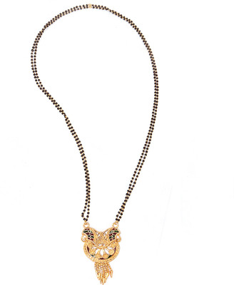 64% OFF on R S Jewels Gold Plated Black Stone Beaded Alloy Mangalsutra 64% OFF on R S Jewels Gold Plated Black Stone Beaded Alloy Mangalsutra