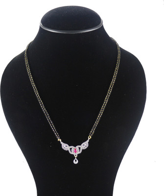 

You Bella American Diamond Alloy Mangalsutra