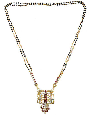 

Taj Pearl Traditional Alloy Mangalsutra
