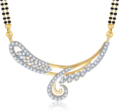 VK Jewels Bewitching Gold Plated for Women & Girls Alloy Mangalsutra VK Jewels Bewitching Gold Plated for Women & Girls Alloy Mangalsutra