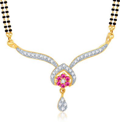 

Meenaz TraditionalCz Alloy Mangalsutra