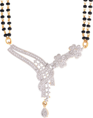 

Zeneme Latest Fashionable American Diamond Alloy Mangalsutra