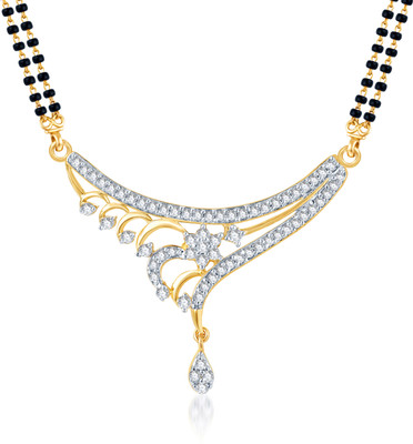 VK Jewels Alloy Jewel Set(Gold) at flipkart