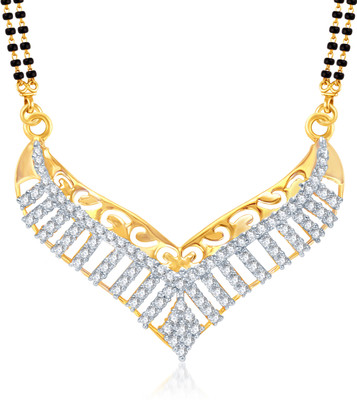 

Meenaz Fabulous Cz Alloy Mangalsutra