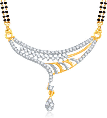 

Meenaz Flowery Love Traditional Wati Alloy Mangalsutra
