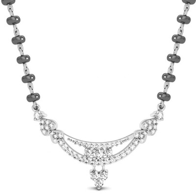 

AG Jewellery Bhopal Sterling Silver Mangalsutra