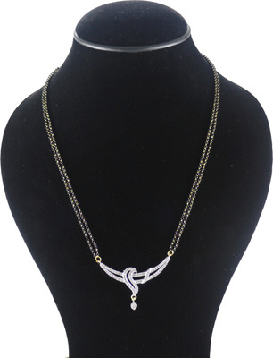 

You Bella American Diamond Alloy Mangalsutra