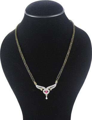 

You Bella American Diamond Alloy Mangalsutra