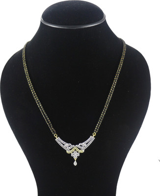 

You Bella American Diamond Alloy Mangalsutra