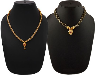 Womens Trendz Combo Pack of Two Alloy Mangalsutra