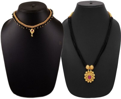 Womens Trendz Combo Pack of Two Alloy Mangalsutra