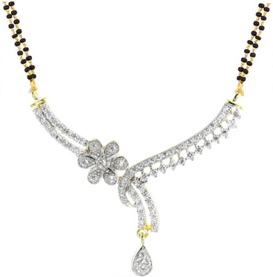 

You Bella American Diamond Alloy Mangalsutra