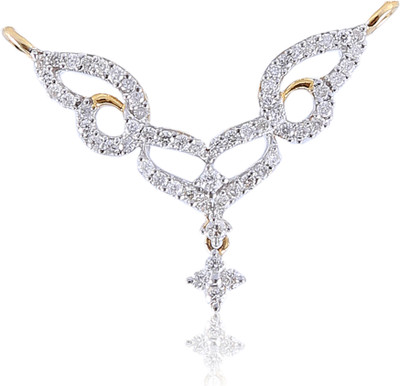Jisha 18kt Diamond Yellow Gold Mangalsutra Tanmaniya
