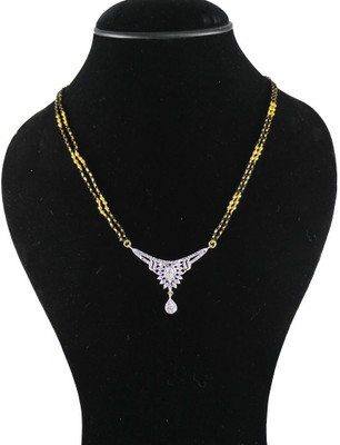 

You Bella American Diamond Alloy Mangalsutra