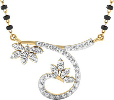 

Vachya Devotion 18kt Diamond Yellow Gold Mangalsutra Tanmaniya(Yellow Gold Plated)