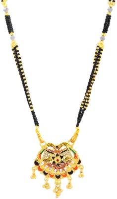 Weldecor Gold Plated Mangalsutra for Women Metal Mangalsutra