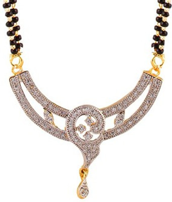 

You Bella Women's Pride Alloy Mangalsutra