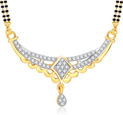 

Meenaz Flower Tanmaniya Alloy Mangalsutra