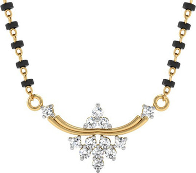 

Vachya Devotion 14kt Diamond Yellow Gold Mangalsutra Tanmaniya(Yellow Gold Plated)