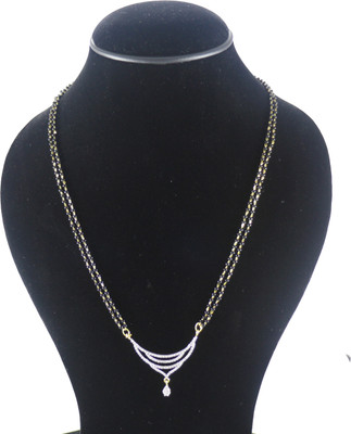 

You Bella American Diamond Alloy Mangalsutra