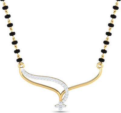 40% OFF on JewelsNext Awesome 18kt Diamond Yellow Gold Mangalsutra Tanmaniya 40% OFF on JewelsNext Awesome 18kt Diamond Yellow Gold Mangalsutra Tanmaniya