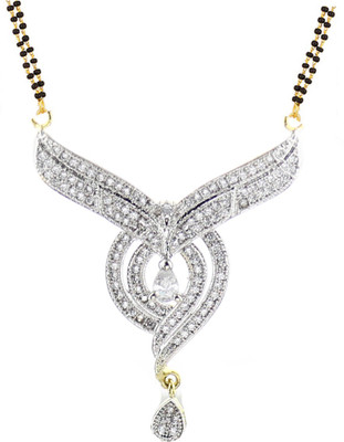

You Bella American Diamond Alloy Mangalsutra