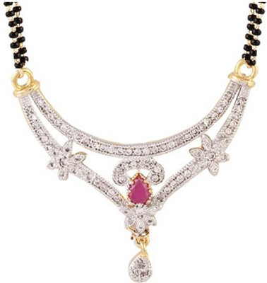 You Bella Women's Pride Alloy Mangalsutra