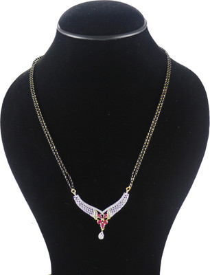 

You Bella American Diamond Alloy Mangalsutra