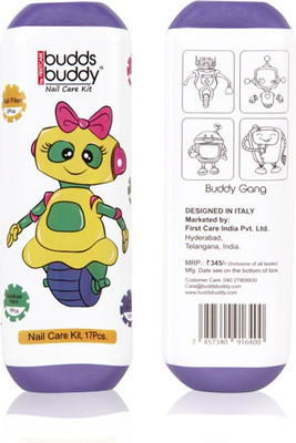 Buddsbuddy Nailcare Kit-17Pcs Pack (Voilet)(250 g, Set of 1)